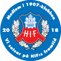 1907 klubben logotyp för hif