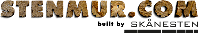 en guldfärgad logotyp med struktur av sten